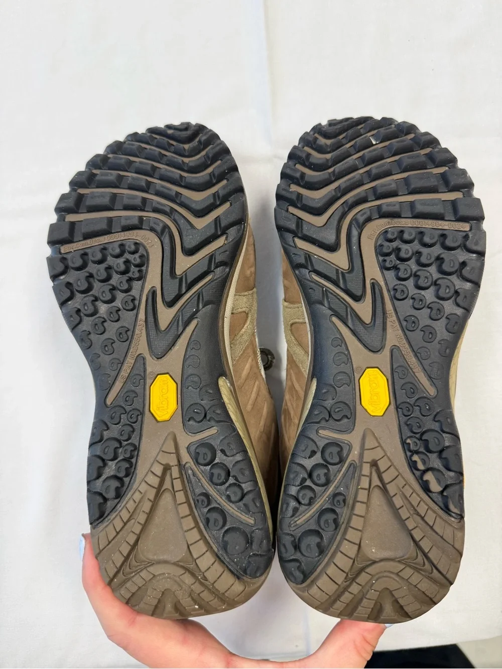 Merrell Siren Sport Q2 Vibram Hiking Trail Shoes Brown Leather Women's 8